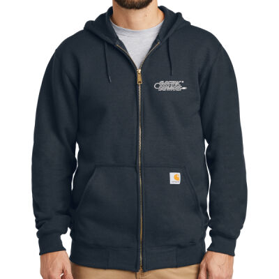 Electric Services WI - Midweight Hooded Zip Front Sweatshirt Thumbnail