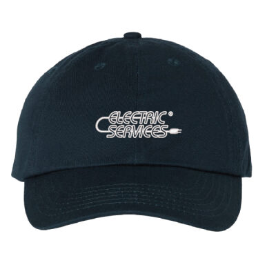 Electric Services WI - Adult Bio-Washed Classic Dad Hat - VC300A Thumbnail