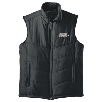 Electric Services WI - Women's Puffy Vest Thumbnail