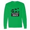 Heavy Cotton 100% Cotton Long Sleeve T Shirt Thumbnail