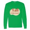 Heavy Cotton 100% Cotton Long Sleeve T Shirt Thumbnail