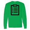 Heavy Cotton 100% Cotton Long Sleeve T Shirt Thumbnail