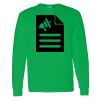 Heavy Cotton 100% Cotton Long Sleeve T Shirt Thumbnail