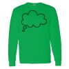Heavy Cotton 100% Cotton Long Sleeve T Shirt Thumbnail