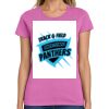 Ladies Heavy Cotton 100% Cotton T Shirt Thumbnail