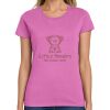 Ladies Heavy Cotton 100% Cotton T Shirt Thumbnail