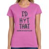 Ladies Heavy Cotton 100% Cotton T Shirt Thumbnail