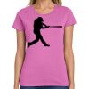 Ladies Heavy Cotton 100% Cotton T Shirt Thumbnail