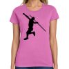 Ladies Heavy Cotton 100% Cotton T Shirt Thumbnail