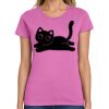 Ladies Heavy Cotton 100% Cotton T Shirt Thumbnail