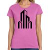 Ladies Heavy Cotton 100% Cotton T Shirt Thumbnail