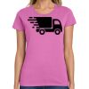 Ladies Heavy Cotton 100% Cotton T Shirt Thumbnail