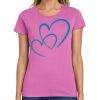 Ladies Heavy Cotton 100% Cotton T Shirt Thumbnail