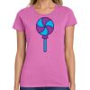 Ladies Heavy Cotton 100% Cotton T Shirt Thumbnail