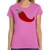 Ladies Heavy Cotton 100% Cotton T Shirt Thumbnail