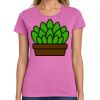Ladies Heavy Cotton 100% Cotton T Shirt Thumbnail