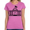 Ladies Heavy Cotton 100% Cotton T Shirt Thumbnail