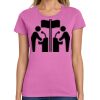 Ladies Heavy Cotton 100% Cotton T Shirt Thumbnail