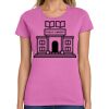 Ladies Heavy Cotton 100% Cotton T Shirt Thumbnail