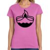 Ladies Heavy Cotton 100% Cotton T Shirt Thumbnail