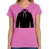 Ladies Heavy Cotton 100% Cotton T Shirt Thumbnail