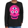 Youth Heavy Cotton 100% Cotton Long Sleeve T Shirt Thumbnail