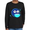 Youth Heavy Cotton 100% Cotton Long Sleeve T Shirt Thumbnail