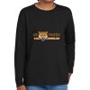 Youth Heavy Cotton 100% Cotton Long Sleeve T Shirt Thumbnail
