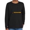 Youth Heavy Cotton 100% Cotton Long Sleeve T Shirt Thumbnail