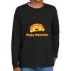 Youth Heavy Cotton 100% Cotton Long Sleeve T Shirt Thumbnail
