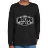 Youth Heavy Cotton 100% Cotton Long Sleeve T Shirt Thumbnail