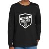 Youth Heavy Cotton 100% Cotton Long Sleeve T Shirt Thumbnail
