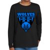 Youth Heavy Cotton 100% Cotton Long Sleeve T Shirt Thumbnail