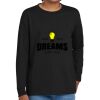 Youth Heavy Cotton 100% Cotton Long Sleeve T Shirt Thumbnail