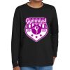 Youth Heavy Cotton 100% Cotton Long Sleeve T Shirt Thumbnail