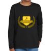 Youth Heavy Cotton 100% Cotton Long Sleeve T Shirt Thumbnail