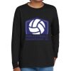 Youth Heavy Cotton 100% Cotton Long Sleeve T Shirt Thumbnail