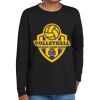 Youth Heavy Cotton 100% Cotton Long Sleeve T Shirt Thumbnail