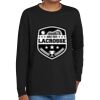 Youth Heavy Cotton 100% Cotton Long Sleeve T Shirt Thumbnail