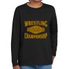 Youth Heavy Cotton 100% Cotton Long Sleeve T Shirt Thumbnail