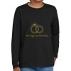 Youth Heavy Cotton 100% Cotton Long Sleeve T Shirt Thumbnail