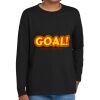 Youth Heavy Cotton 100% Cotton Long Sleeve T Shirt Thumbnail