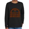 Youth Heavy Cotton 100% Cotton Long Sleeve T Shirt Thumbnail