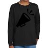 Youth Heavy Cotton 100% Cotton Long Sleeve T Shirt Thumbnail