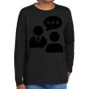 Youth Heavy Cotton 100% Cotton Long Sleeve T Shirt Thumbnail