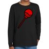 Youth Heavy Cotton 100% Cotton Long Sleeve T Shirt Thumbnail