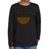Youth Heavy Cotton 100% Cotton Long Sleeve T Shirt Thumbnail