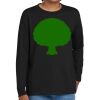 Youth Heavy Cotton 100% Cotton Long Sleeve T Shirt Thumbnail