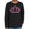 Youth Heavy Cotton 100% Cotton Long Sleeve T Shirt Thumbnail