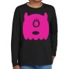 Youth Heavy Cotton 100% Cotton Long Sleeve T Shirt Thumbnail